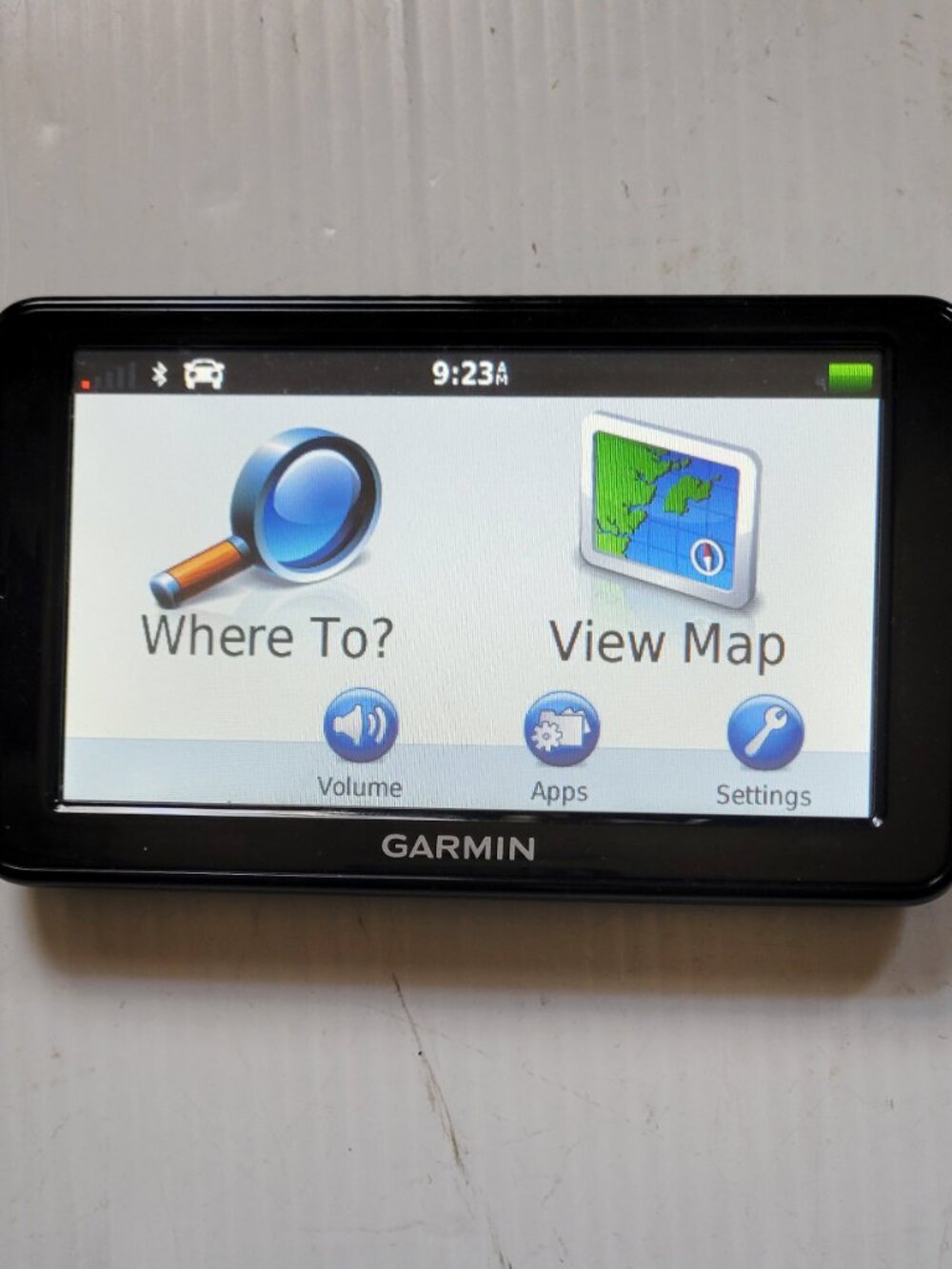 Garmin Nuvi 2595LM 5" Touchscreen GPS Navigation ~ Works ~ NO Cable ~